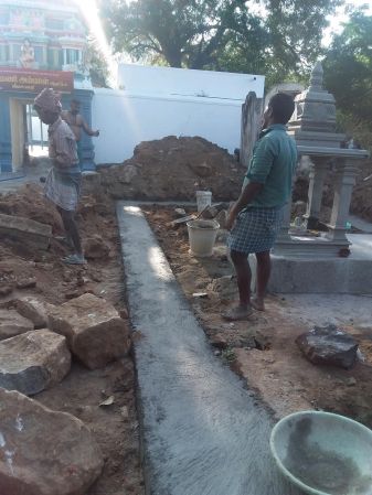 11 24 Feb 2021 - Mata Vibhutananda Puri Samadhi construction 5.jpeg