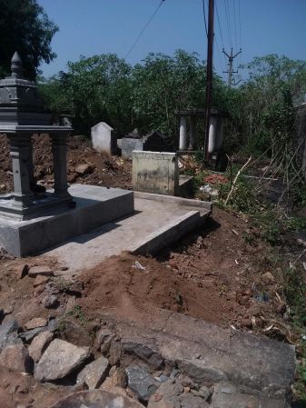 1 24 Feb 2021 - Mata Vibhutananda Puri Samadhi construction 00.jpeg