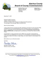 Congratulatory Letter for the SPH from Marihelen Wheeler, Chair of Alachua County, FL.pdf