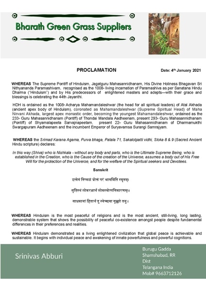 File:India---Srinivas-Abburi---4-Jan-2021-(Proclamation)-1 BzSCkU7GMpiW1UskpFuI29ajKmmWNWp.pdf