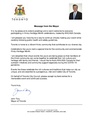 Letter from Mayor John Tory - Toronto, Ontario, Canada.pdf
