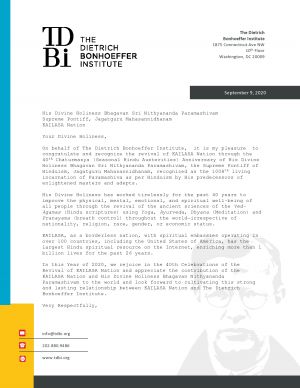 President of The Dietrich Bonhoeffer Institute (Washington, USA) - Rev. Dr. Rob Schenck page 1 .jpg