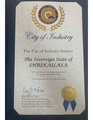 Proclamation from Hon. Mayor Cory C. Moss and City Council members of City of Industry, CA.pdf